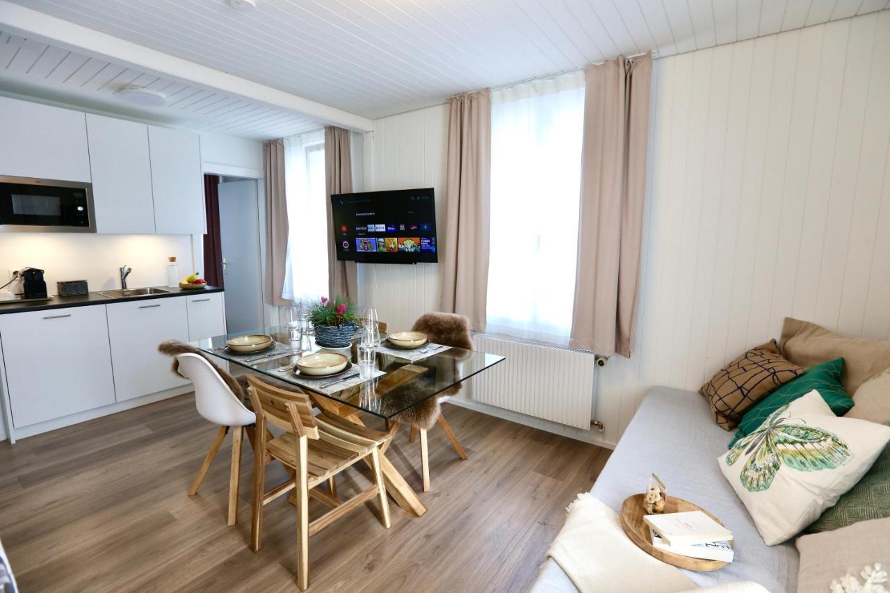 Alp Apartments Centre Location With Traditional Design And Self Check-In Енгелберг Екстериор снимка